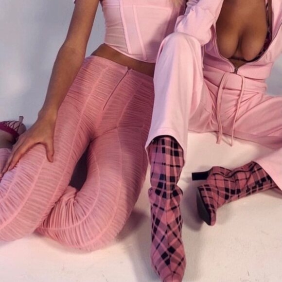 I.AM.GIA **RARE** Pink Ophelia Pants Sz L - Picture 6 of 6